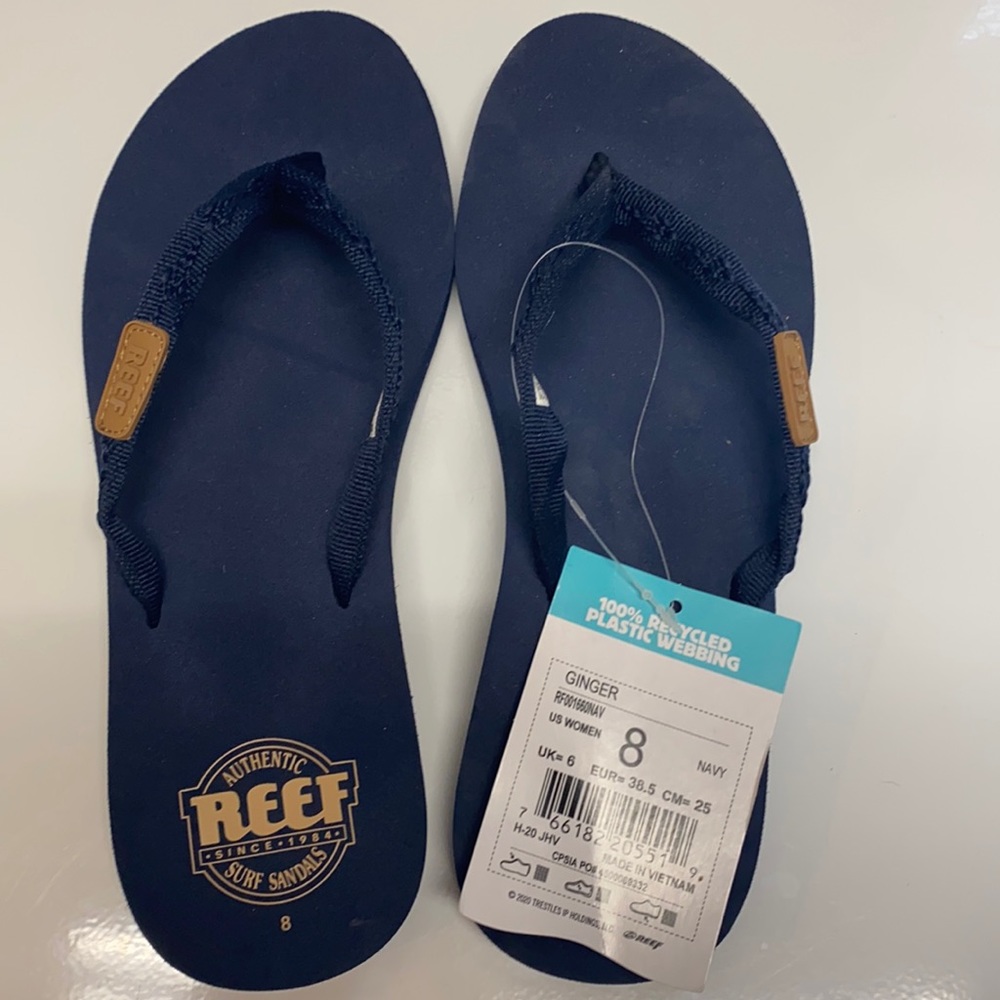 Navy authentic Reef Sandals